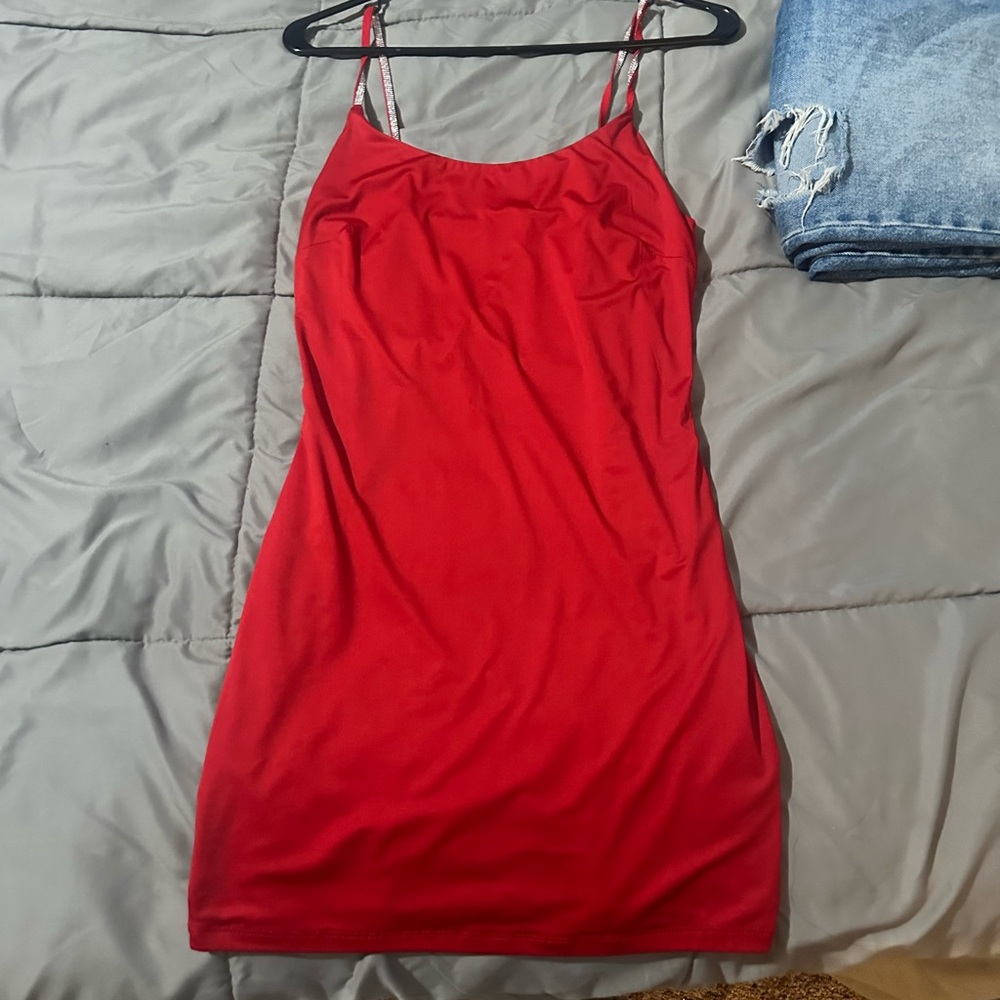 Red Maxi Body dress